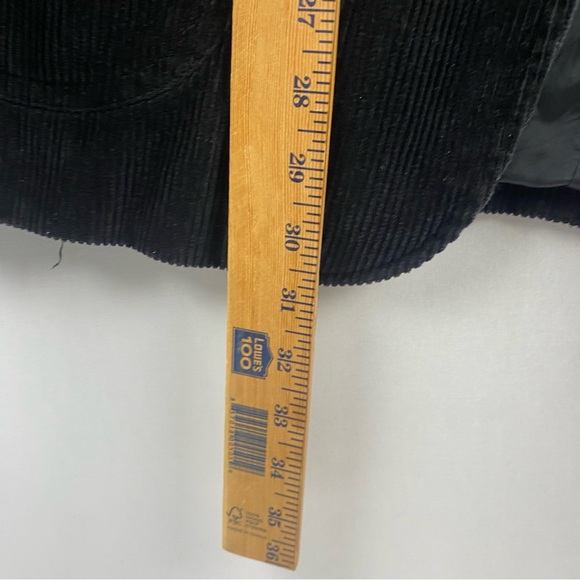 Batistini Corduroy Patch Pocket Blazer Men US 40 EU 50 Black Double Vent Preppy￼ - Picture 10 of 11